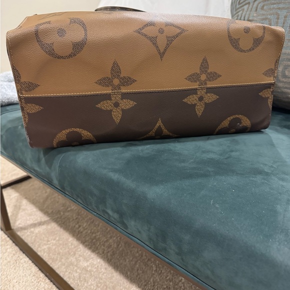 Louis Vuitton On The Go Brown Monogram Tote Large
